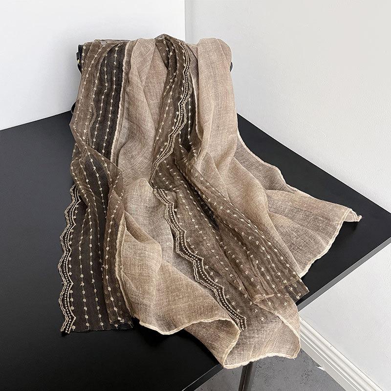 Художественный Знаменитый Кружевной Хлопково-Льняной Шарф для Женщин для Лета в Кондиционированном Помещении Защита Шеи Шаль Дорожный Шарф More than 175cm
Художественный Знаменитый Кружевной Хлопково-Льняной Шарф для Женщин для Лета в Кондиционированном Помещении Защита Шеи Шаль Дорожный Шарф More than 175cm