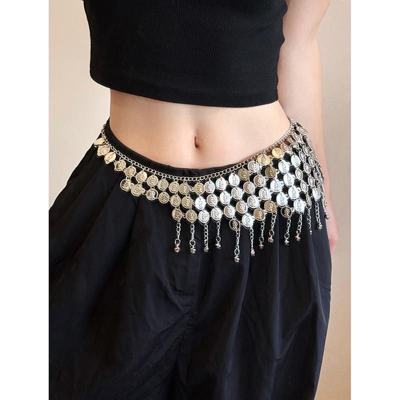 Metal Round Portrait Tassel Bell Waist Chain Light Luxury High Temperament Necklace Exquisite Versatile Fashion Waist Jewelry Women
Metal Round Portrait Tassel Bell Waist Chain Light Luxury High Temperament Necklace Exquisite Versatile Fashion Waist Jewelry Women