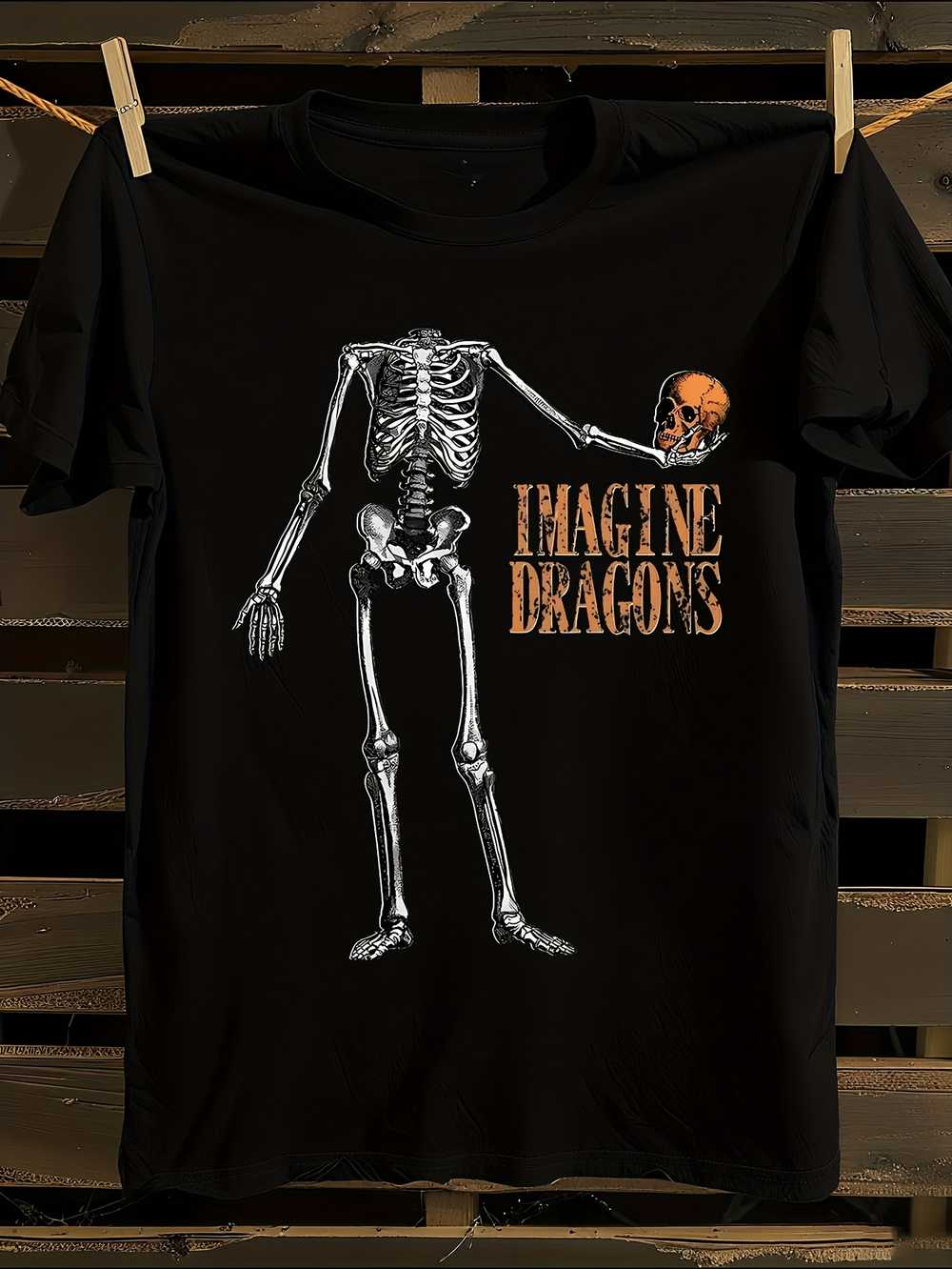 Imagine Dragons Logo & Song Lyric T-Shirt Mens Tshirt Womens Tshirts with Letters Print Short Sleeves T-Shirt Casual Street Tee Shirt Top S
Imagine Dragons Logo & Song Lyric T-Shirt Mens Tshirt Womens Tshirts with Letters Print Short Sleeves T-Shirt Casual Street Tee Shirt Top S
