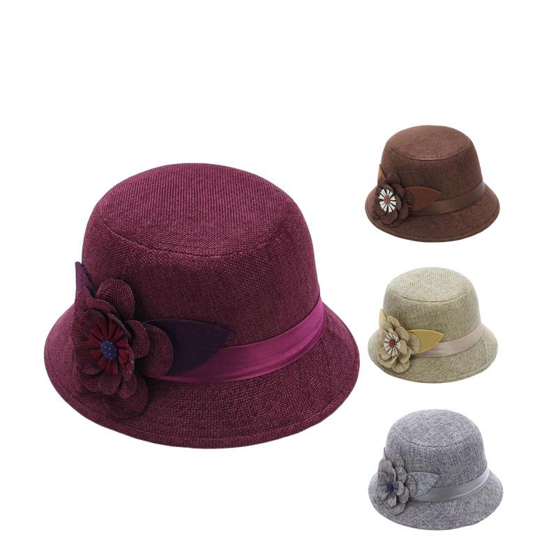 Women Cloche Hat Flower Linen Summer Church Hat Breathable Lightweight Bowler Hat With Lace Band And
Women Cloche Hat Flower Linen Summer Church Hat Breathable Lightweight Bowler Hat With Lace Band And