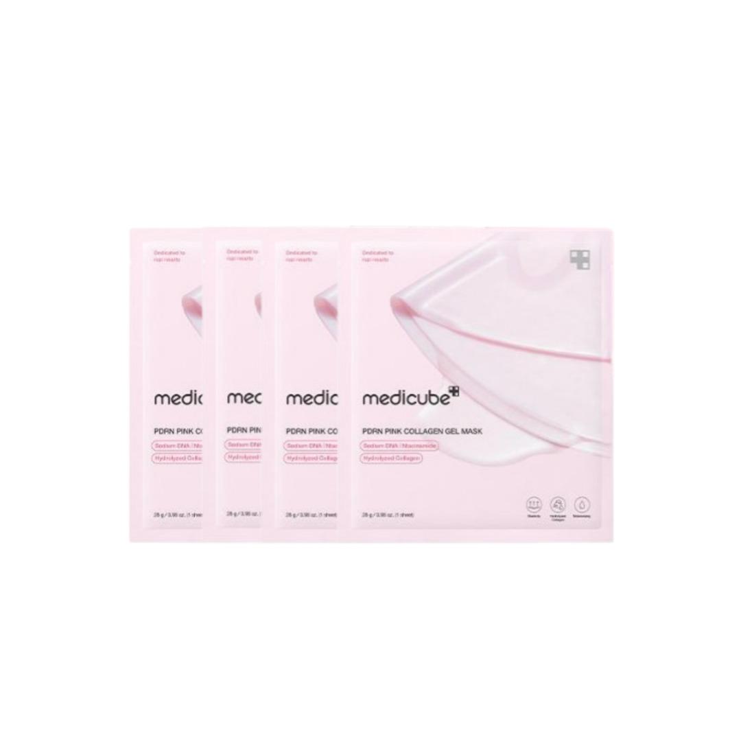 Medicube PDRN Розовая коллагеновая гелевая маска 4 шт.
Medicube PDRN Розовая коллагеновая гелевая маска 4 шт.