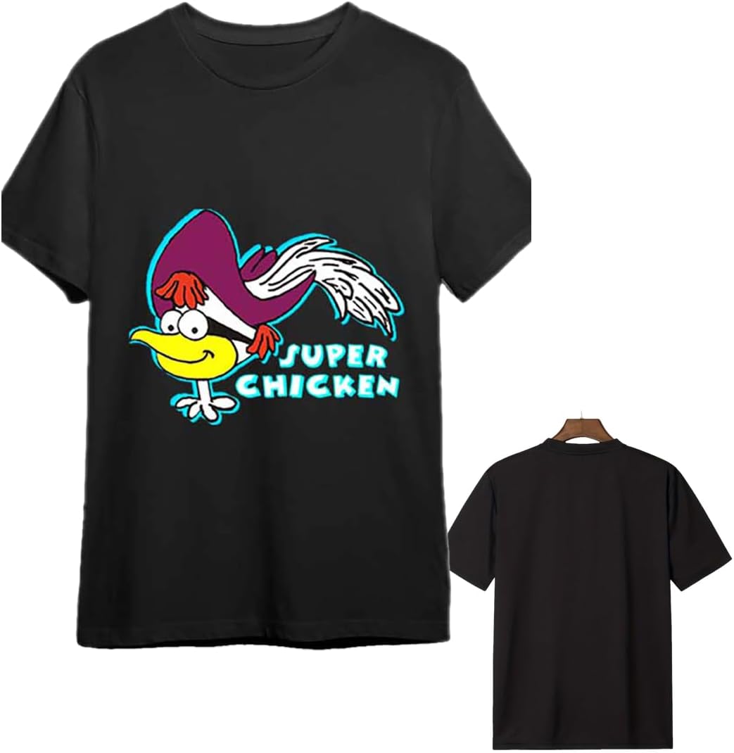 Super Chicken T-Shirt Funny Men s Short Sleeve Graphic T-Shirt Collection Black PR 5XL різнокольоровий
Super Chicken T-Shirt Funny Men s Short Sleeve Graphic T-Shirt Collection Black PR 5XL різнокольоровий