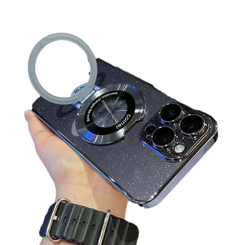 PC Electroplating Glitter Does Not Turn Yellow, Suitable for Apple 15 Stand Magnetic Phone Case, IPhone14 High Transparency 13PROMAX Apple 15
PC Electroplating Glitter Does Not Turn Yellow, Suitable for Apple 15 Stand Magnetic Phone Case, IPhone14 High Transparency 13PROMAX Apple 15