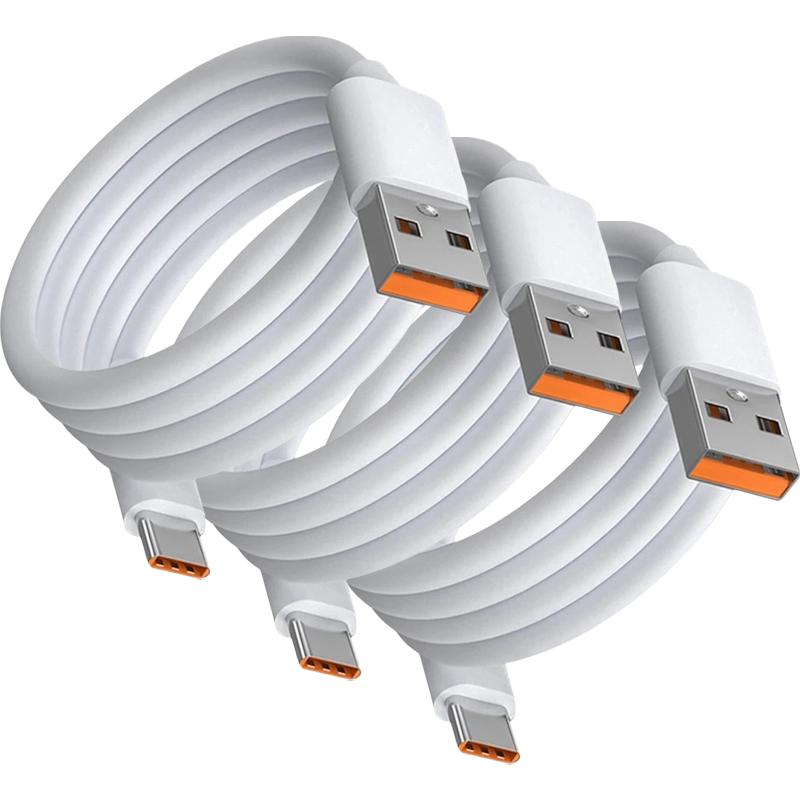 1/3PCS 10A USB Type C Super Fast Charging Cable High Speed USB C Data Cord For iPhone Huawei Samsung Xiaomi Quick Charing Cables 0.25M
1/3PCS 10A USB Type C Super Fast Charging Cable High Speed USB C Data Cord For iPhone Huawei Samsung Xiaomi Quick Charing Cables 0.25M
