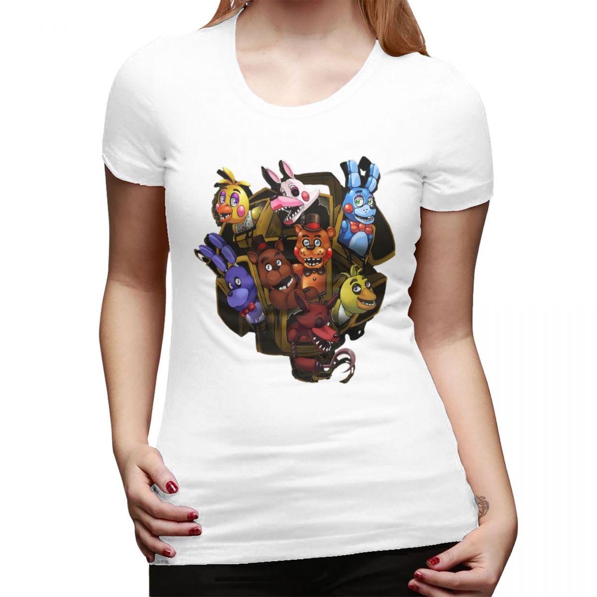 Five Nights At TShirt for Women ONeck Streetwear T Shirts Womens Tees Short Summer Clothes Tops S
Five Nights At TShirt for Women ONeck Streetwear T Shirts Womens Tees Short Summer Clothes Tops S