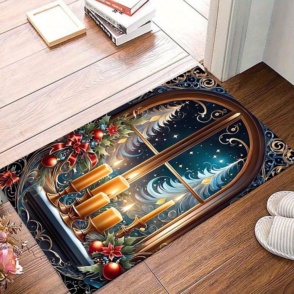 1pc Christmas Candles Area Rug, Slip-Resistant, Easy-Clean, Stain-Resistant, Perfect for Cozy Living Rooms, Bedrooms, Kitchens, Offices, and 60cm by 90cm
1pc Christmas Candles Area Rug, Slip-Resistant, Easy-Clean, Stain-Resistant, Perfect for Cozy Living Rooms, Bedrooms, Kitchens, Offices, and 60cm by 90cm