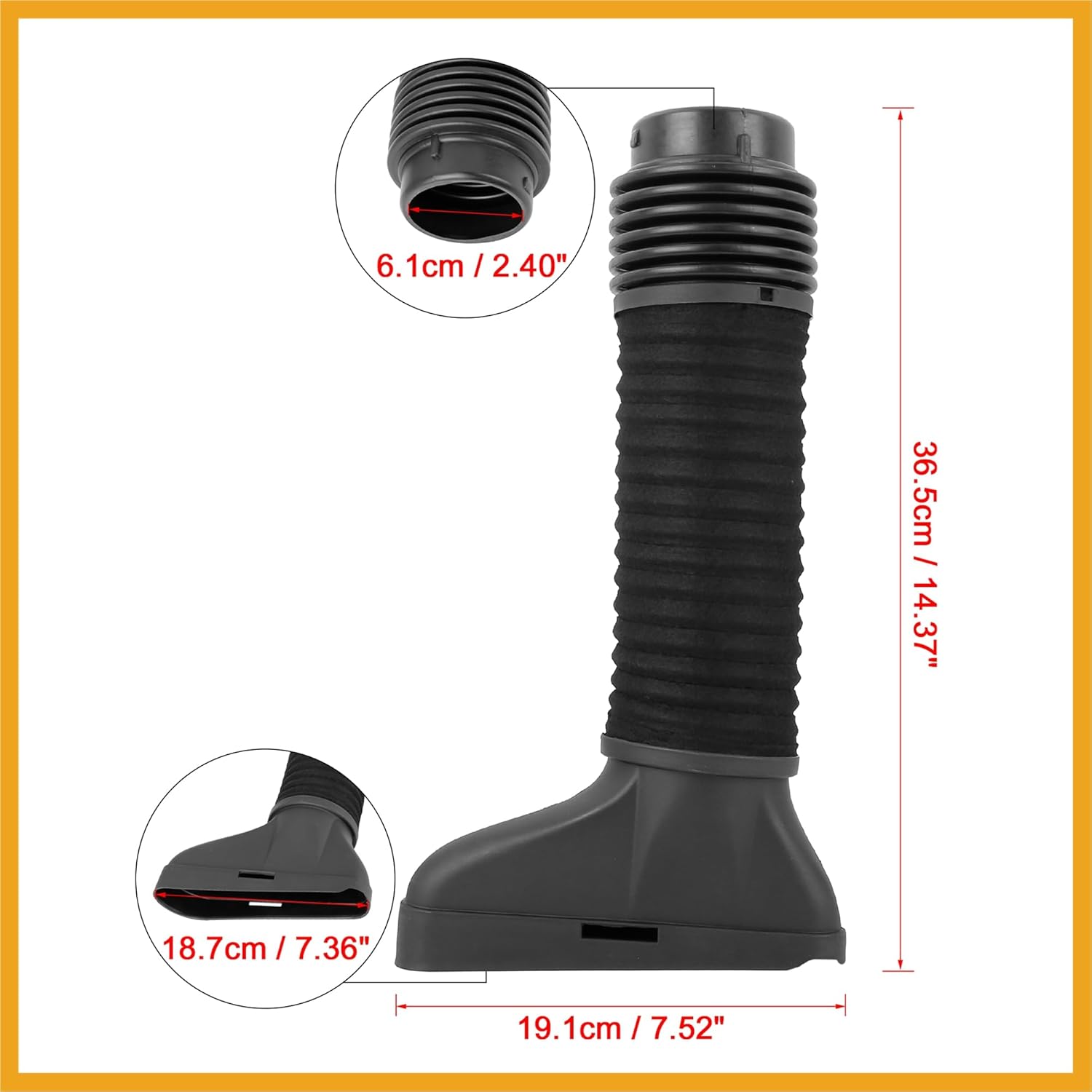 2710900982 Air Intake Hose Tube for Mercedes-Benz W204 C250 M271 2012-2015 1.8L Replacement
2710900982 Air Intake Hose Tube for Mercedes-Benz W204 C250 M271 2012-2015 1.8L Replacement