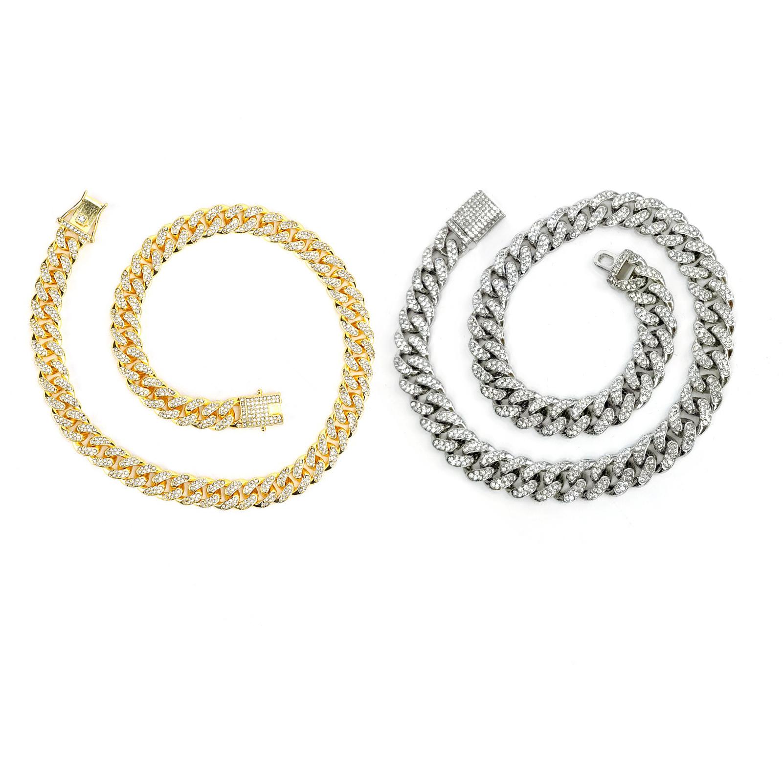 Кубинская цепочка 20 см, браслет 50 см, ожерелье из сплава, модный аксессуар для мужчин и женщин
Кубинская цепочка 20 см, браслет 50 см, ожерелье из сплава, модный аксессуар для мужчин и женщин