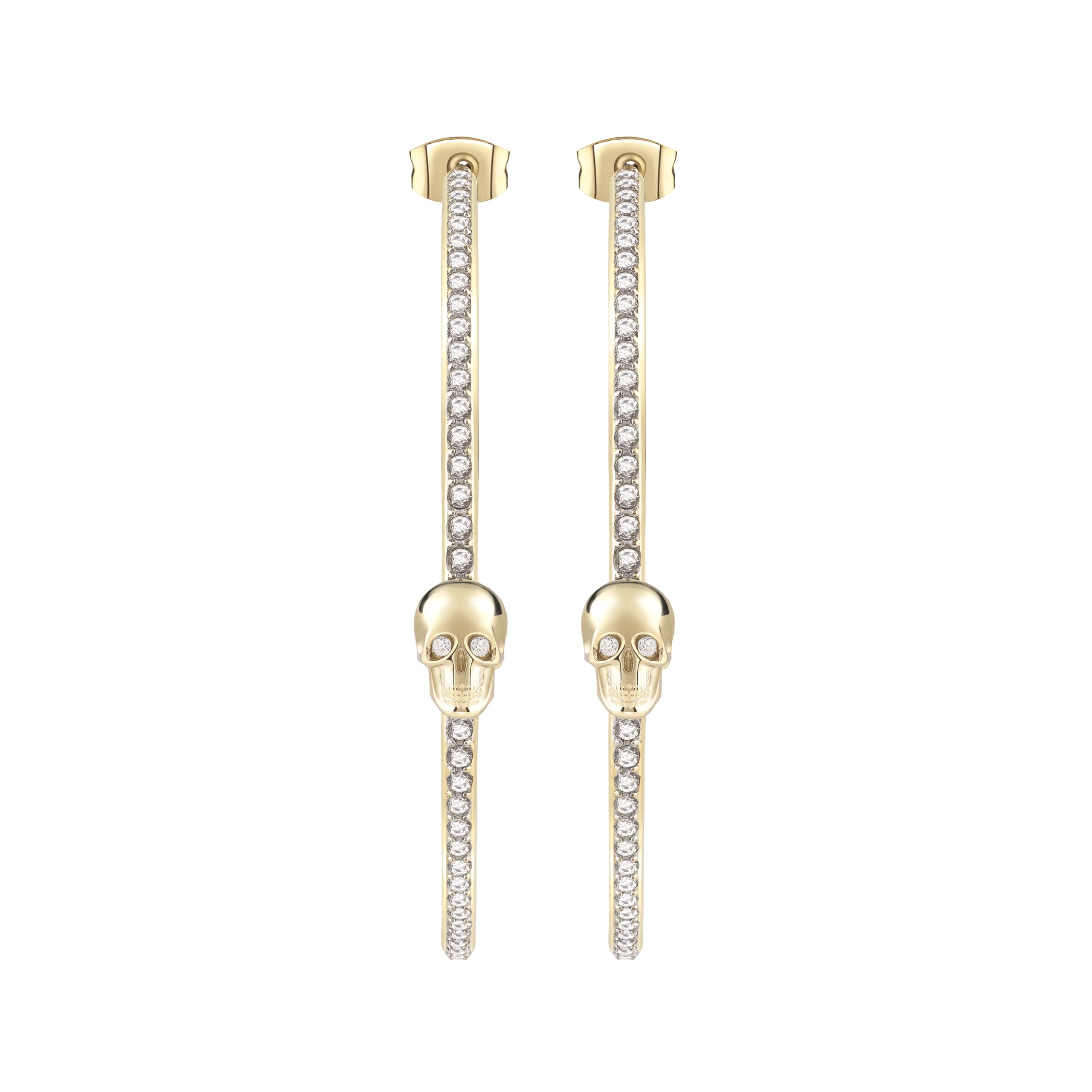 PLEIN Аксессуары Серьги Philipp Plein Jewelry LETTERING PJ1AA01EU LETTERING IP ЖЕЛТОЕ ЗОЛОТО КРИСТАЛЛЫ СЕРЬГИ-КОЛЬЦА 50 мм Желтое Золото Нержавеющая Сталь
PLEIN Аксессуары Серьги Philipp Plein Jewelry LETTERING PJ1AA01EU LETTERING IP ЖЕЛТОЕ ЗОЛОТО КРИСТАЛЛЫ СЕРЬГИ-КОЛЬЦА 50 мм Желтое Золото Нержавеющая Сталь