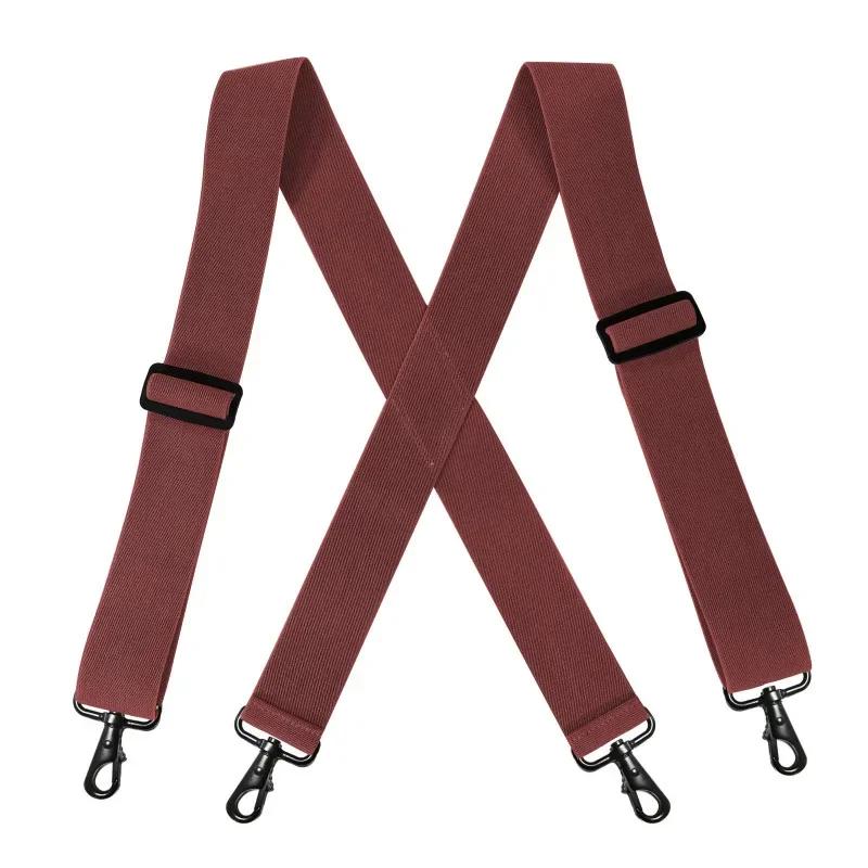 1Pc Deepeel 5*120cm New Fashion Wide Men s Suspender Pants Black Hook Buckle 4 Clip Stretch Male Jockstrap Work Braces Accessory винный
1Pc Deepeel 5*120cm New Fashion Wide Men s Suspender Pants Black Hook Buckle 4 Clip Stretch Male Jockstrap Work Braces Accessory винный