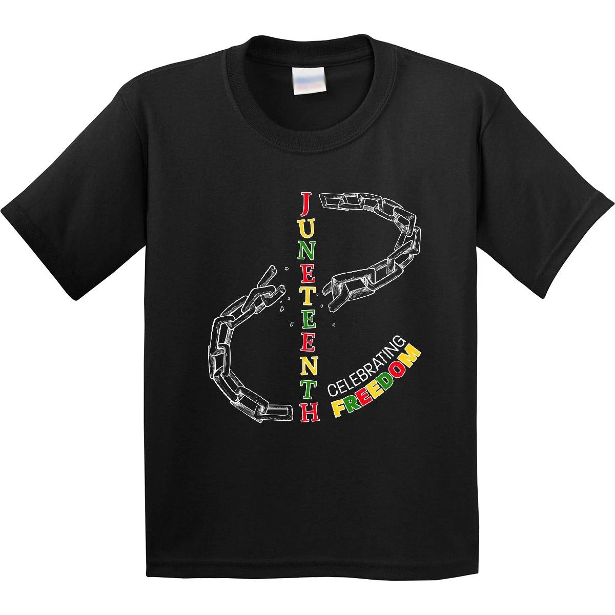 Inktastic Juneteenth-Celebrating Freedom- Breaking Chains Youth T-Shirt June Day 150
Inktastic Juneteenth-Celebrating Freedom- Breaking Chains Youth T-Shirt June Day 150