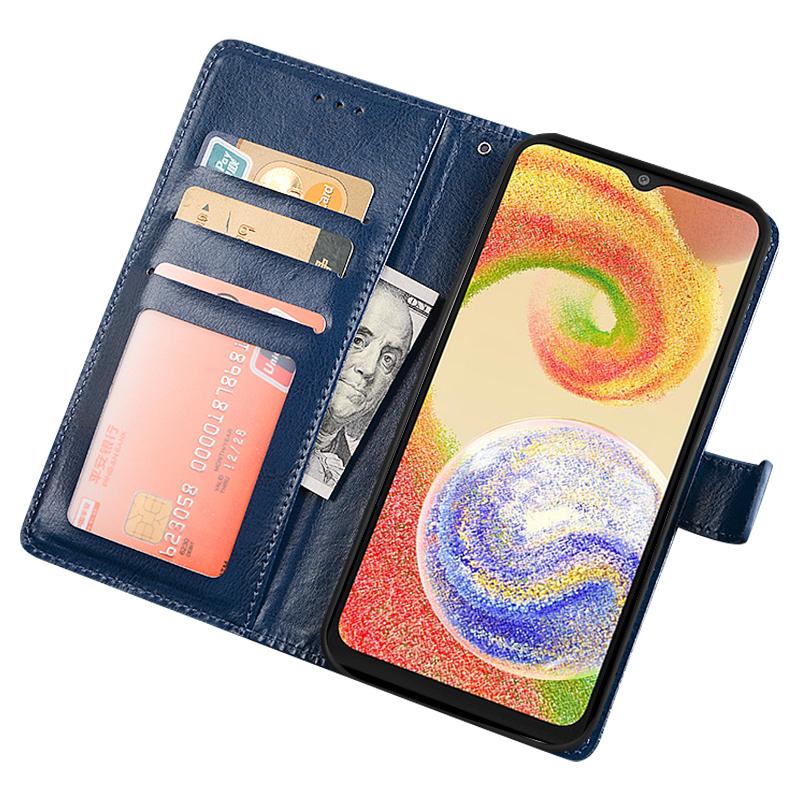 IDEWEI Magnetic Clasp Phone Case For Samsung Galaxy A54 5G Crazy Horse Texture Stand Wallet PU Leather Anti-drop Flip Folio Phone Cover Blue
IDEWEI Magnetic Clasp Phone Case For Samsung Galaxy A54 5G Crazy Horse Texture Stand Wallet PU Leather Anti-drop Flip Folio Phone Cover Blue