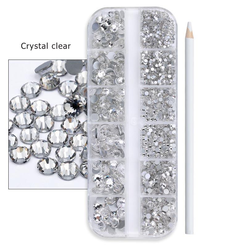 Популярный набор из 12 сверл для ногтей 1,5-5 мм, набор из 2000 бриллиантов с плоским дном и разным размером страз 12 grids SS4-SS30 diamond + 1 white dot drill pen белый
Популярный набор из 12 сверл для ногтей 1,5-5 мм, набор из 2000 бриллиантов с плоским дном и разным размером страз 12 grids SS4-SS30 diamond + 1 white dot drill pen белый