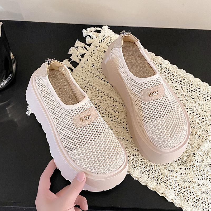 Сланцы женские летние 2025 новые с толстой подошвой, с закрытым носком, сетчатые, с вырезами, на небольшой платформе 40 бежевый
Сланцы женские летние 2025 новые с толстой подошвой, с закрытым носком, сетчатые, с вырезами, на небольшой платформе 40 бежевый