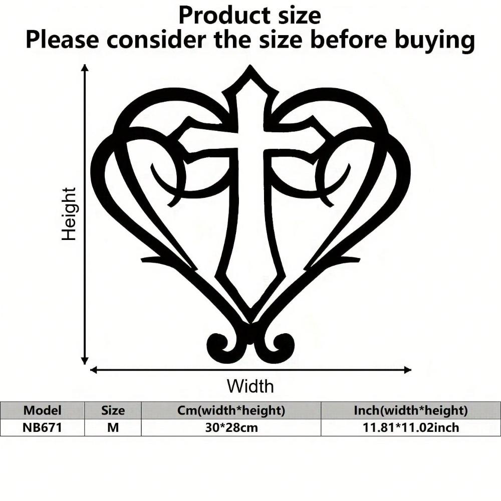 Sacred Heart of Jesus Metal Wall Art Christian Decor Iron Cross Flame Heart Motif Church Home
Sacred Heart of Jesus Metal Wall Art Christian Decor Iron Cross Flame Heart Motif Church Home