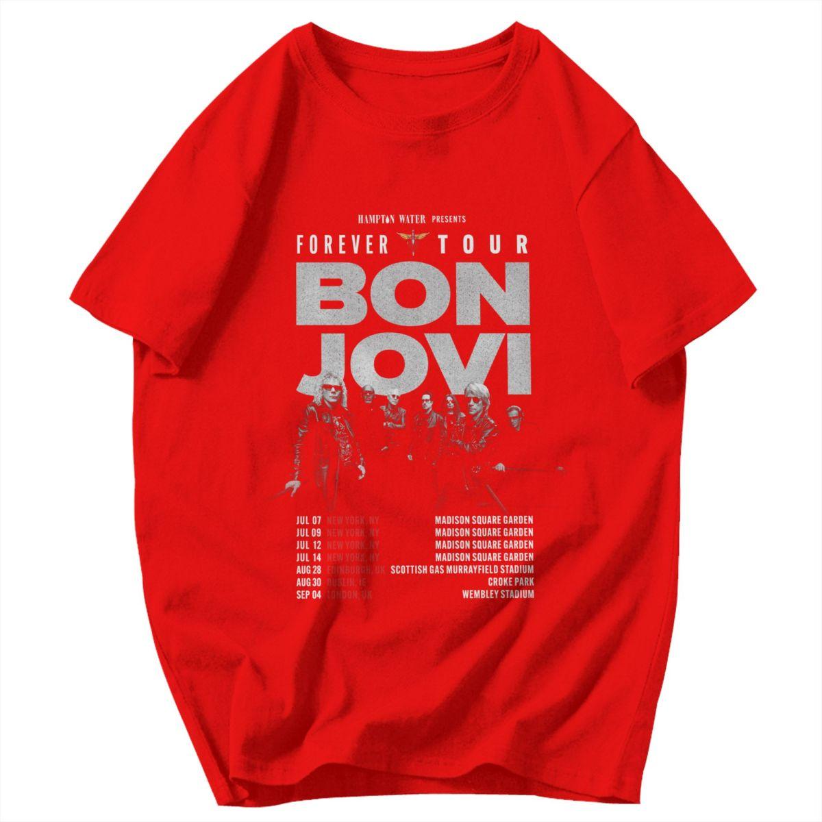 Men T Shirt Bon Jovi Grunge Band Forever TOUR 2026 Vintage Cotton Y2K Graphic Oneck Unisex Tops T Shirts S
Men T Shirt Bon Jovi Grunge Band Forever TOUR 2026 Vintage Cotton Y2K Graphic Oneck Unisex Tops T Shirts S