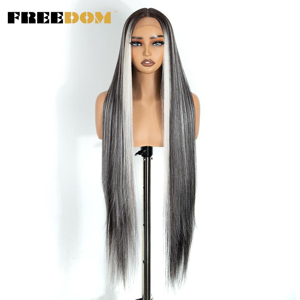 FREEDOM Synthetic Lace Front Wigs For Women 38 Inch Long Straight Lace Wig Ombre Brown Blonde Pink Red White Cosplay Wigs (as the picture,38inches)
FREEDOM Synthetic Lace Front Wigs For Women 38 Inch Long Straight Lace Wig Ombre Brown Blonde Pink Red White Cosplay Wigs (as the picture,38inches)