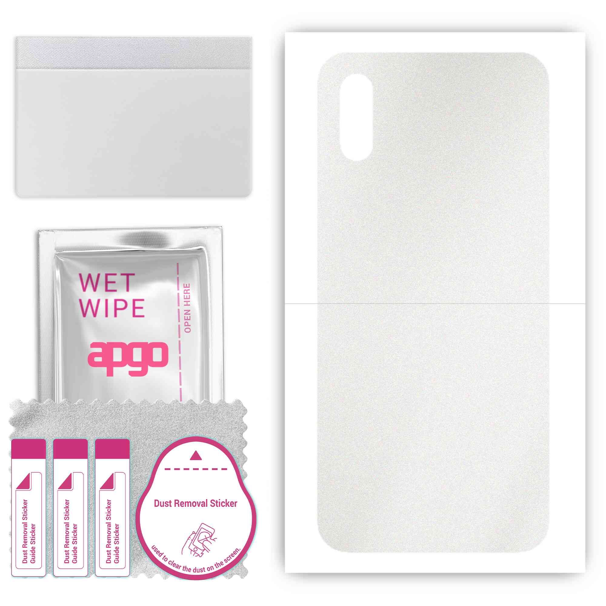 apgo Protective Skin Sticker for the back compatible with Xiaomi Redmi 9AT, Wrap Film, Foil, Vinyl - Pattern Matte Transparent
apgo Protective Skin Sticker for the back compatible with Xiaomi Redmi 9AT, Wrap Film, Foil, Vinyl - Pattern Matte Transparent