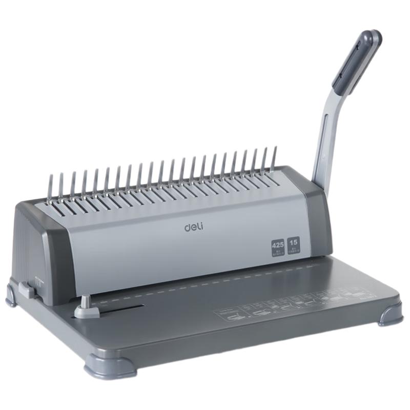 Deli 21-Hole Comb Binding Machine CN plug (adapter included)
Deli 21-Hole Comb Binding Machine CN plug (adapter included)