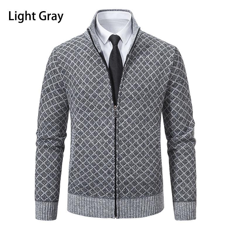 Men Casual Cardigan Sweater Stand Collar Fleece Warm Sweaters Male Autumn Outwear Slim Jackets 4XL
Men Casual Cardigan Sweater Stand Collar Fleece Warm Sweaters Male Autumn Outwear Slim Jackets 4XL