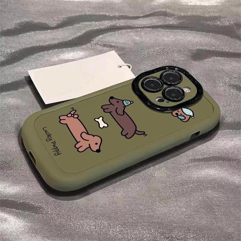Applicable To Apple 16promax Mobile Phone Case Pink Dachshund Painted IPhone 15plus Puff 14 13 iPhone 12 Pro
Applicable To Apple 16promax Mobile Phone Case Pink Dachshund Painted IPhone 15plus Puff 14 13 iPhone 12 Pro