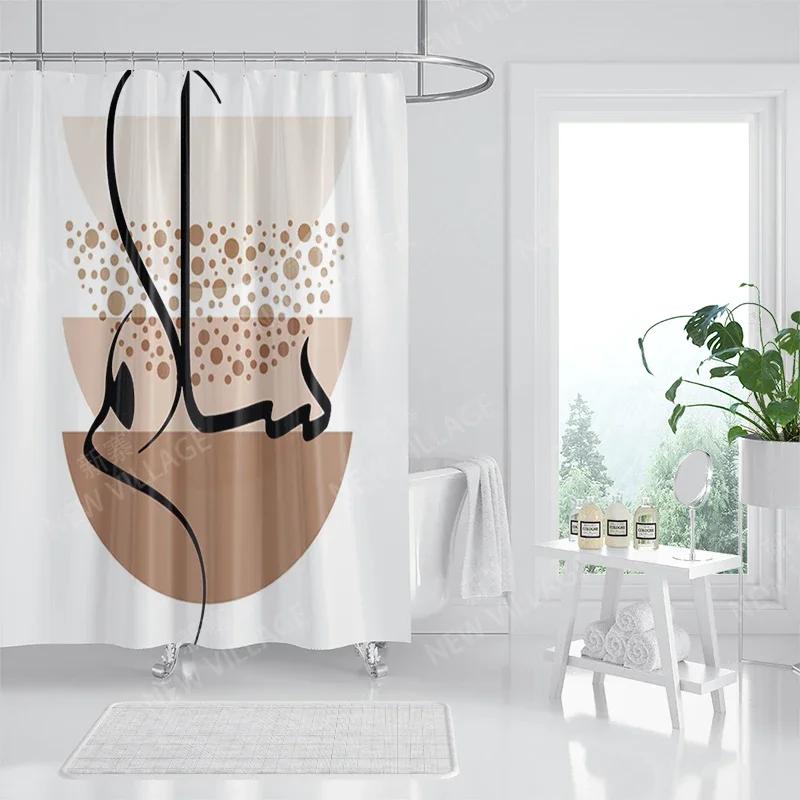 Waterproof fabric shower curtains Bathroom curtain accessories 180x200 Bath curtain for shower 240*200 nordic boho decoration W90XH180cm
Waterproof fabric shower curtains Bathroom curtain accessories 180x200 Bath curtain for shower 240*200 nordic boho decoration W90XH180cm