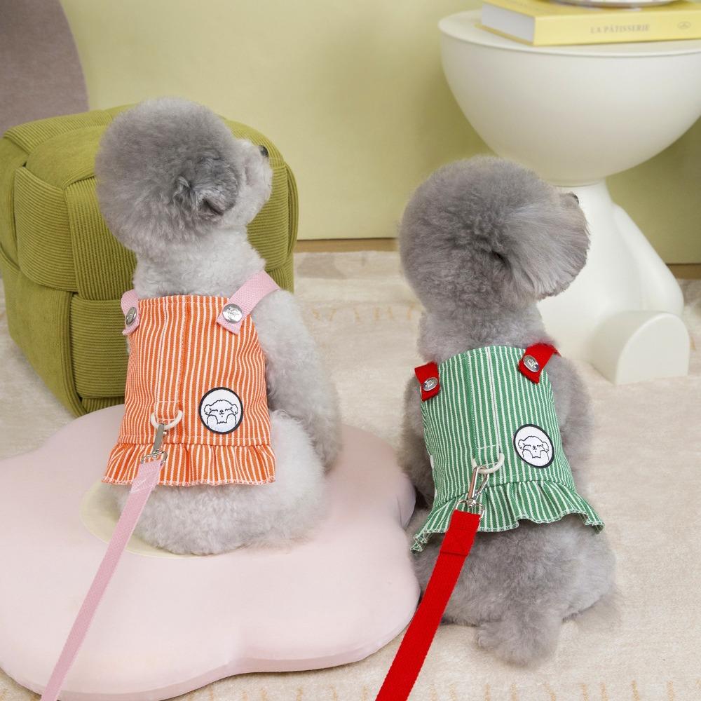 Korean Striped Pet Dog Vest Comfortable Dog T-shirt Creative Pet Clothing Spring Summer L зелений
Korean Striped Pet Dog Vest Comfortable Dog T-shirt Creative Pet Clothing Spring Summer L зелений