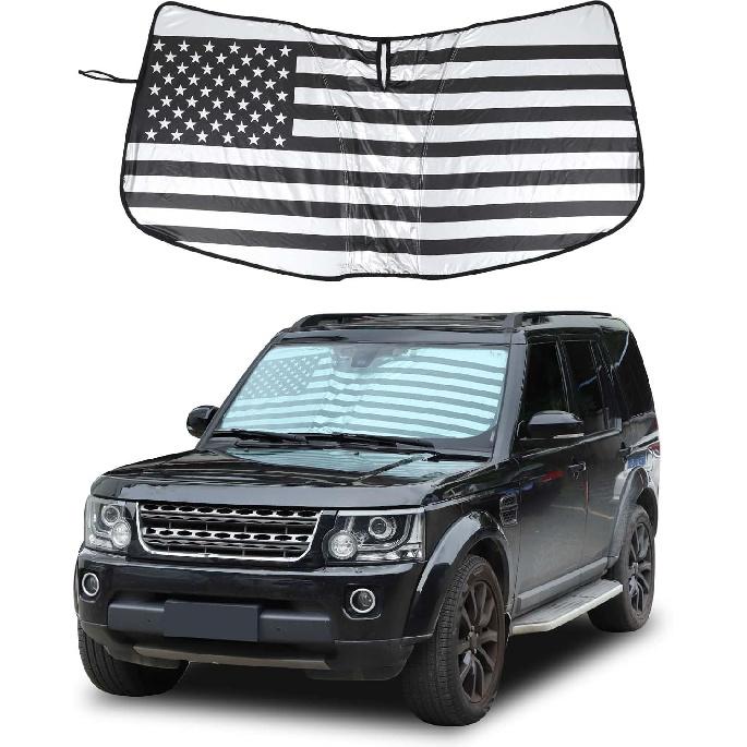 Windshield Sunshade Fit for Land Rover Discovery 3 4 LR3 LR4 2004-2016, Folding Car Sun Shade for Front Window, Sun Protection Visors Blocks UV Rays
Windshield Sunshade Fit for Land Rover Discovery 3 4 LR3 LR4 2004-2016, Folding Car Sun Shade for Front Window, Sun Protection Visors Blocks UV Rays