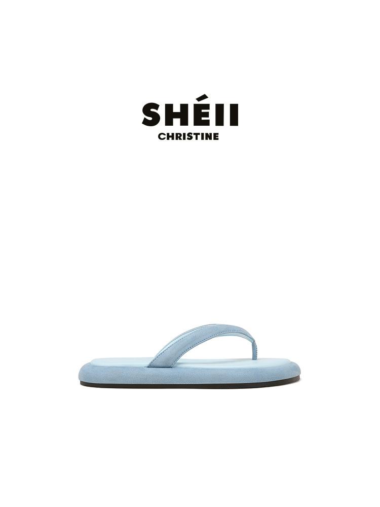 Sheepskin Su Yinyin has a pair of stepping on shit, beach vacation thick-soled flip-flops, and women s summer cool slippers. 40
Sheepskin Su Yinyin has a pair of stepping on shit, beach vacation thick-soled flip-flops, and women s summer cool slippers. 40