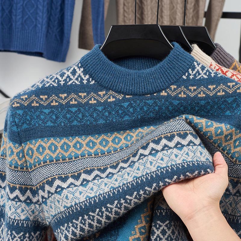 Cross2025 Men s Winter High Neck Color Block Knit Sweater L синій
Cross2025 Men s Winter High Neck Color Block Knit Sweater L синій