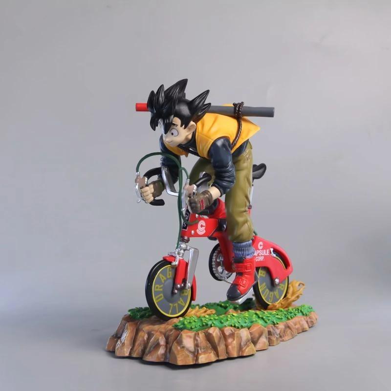 Аніме Bike Goku Action Figure Statue GK Figure Ride Cycling Figure ПВХ Модель Desktop Ornament Toys різнокольоровий
Аніме Bike Goku Action Figure Statue GK Figure Ride Cycling Figure ПВХ Модель Desktop Ornament Toys різнокольоровий