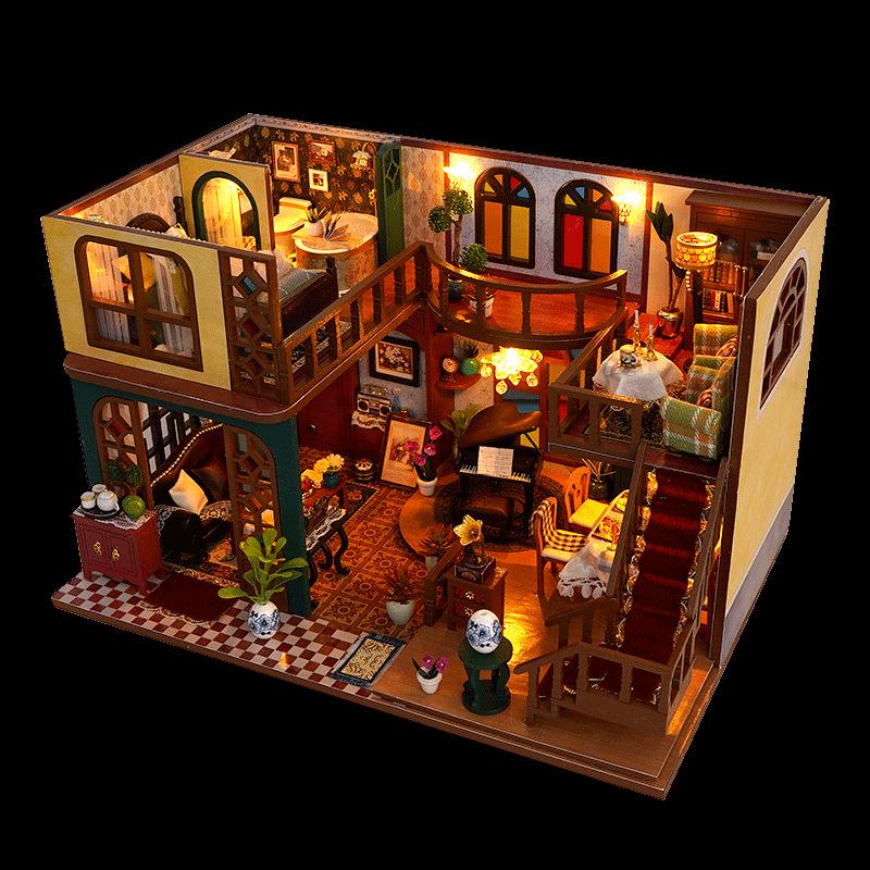 DIY Miniature Attic Scene - Creative Birthday Gift 3D Puzzle Toy
DIY Miniature Attic Scene - Creative Birthday Gift 3D Puzzle Toy