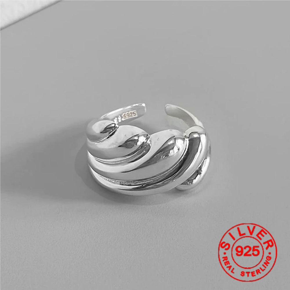 BF Club Silver Color Irregular Water Droplets Cross Gold Rings For Women Female Simple Retro Style Handmade Jewelry
BF Club Silver Color Irregular Water Droplets Cross Gold Rings For Women Female Simple Retro Style Handmade Jewelry