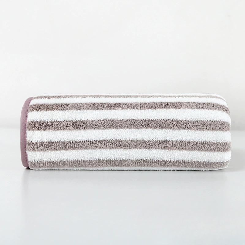 Коралловое бархатное полотенце в полоску, утолщенное большое банное полотенце без потери волос, быстросохнущее, для мужчин и женщин, полотенца для мытья лица, набор банных полотенец 70*140cm
Коралловое бархатное полотенце в полоску, утолщенное большое банное полотенце без потери волос, быстросохнущее, для мужчин и женщин, полотенца для мытья лица, набор банных полотенец 70*140cm