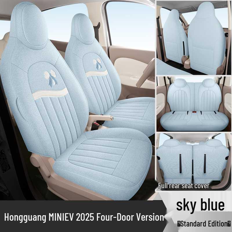 Wuling Hongguang MiniEV Macaron 4-Door Seat Covers & Cushions (4th Gen)
Wuling Hongguang MiniEV Macaron 4-Door Seat Covers & Cushions (4th Gen)