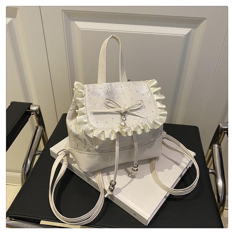 Women s Cute Polka Dot Lace Backpack - 2025 Trendy Bow Knot Bucket Bag, Versatile and Stylish Small Backpack
Women s Cute Polka Dot Lace Backpack - 2025 Trendy Bow Knot Bucket Bag, Versatile and Stylish Small Backpack