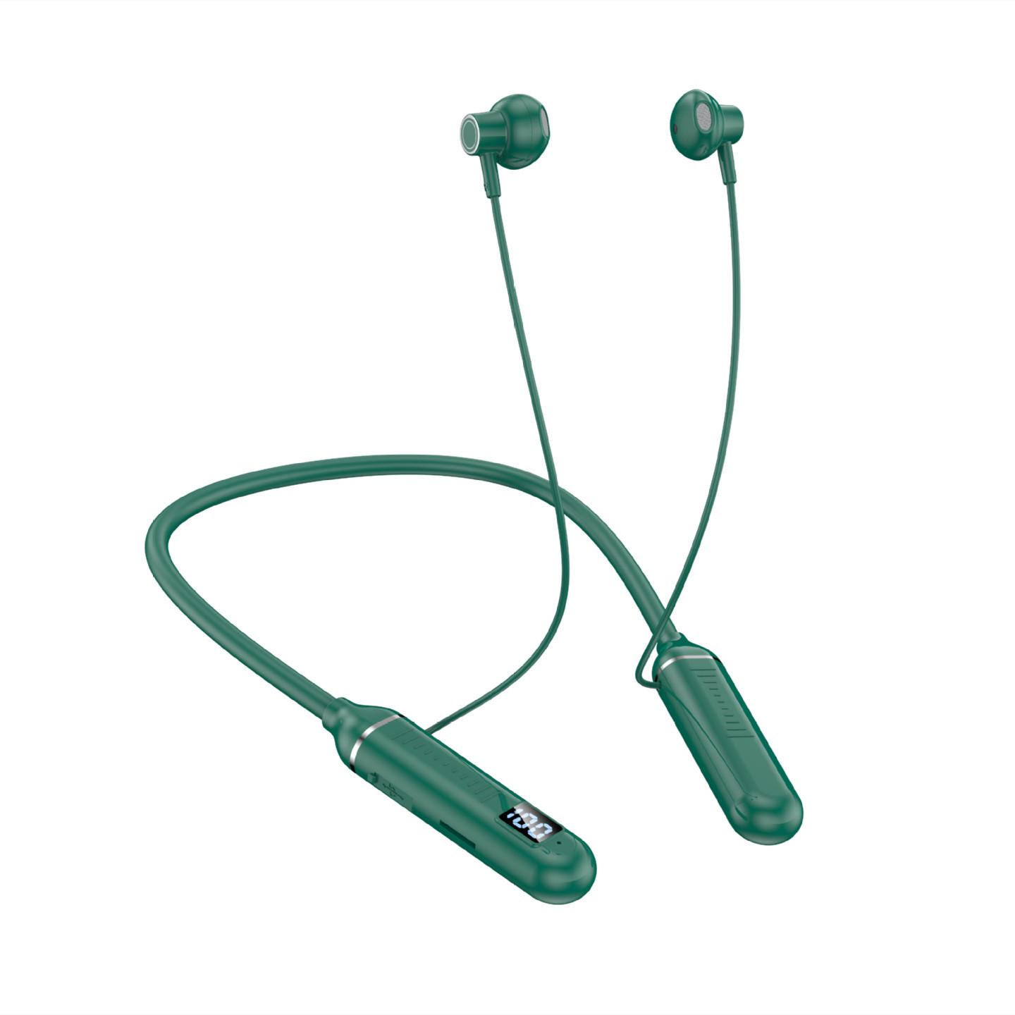 Подвесная шейная Bluetooth-гарнитура с электрическими шоу Беспроводная шейная подвесная Bluetooth-гарнитура Спортивные наушники с двойной батареей Сверхдлинный режим ожидания зелёный
Подвесная шейная Bluetooth-гарнитура с электрическими шоу Беспроводная шейная подвесная Bluetooth-гарнитура Спортивные наушники с двойной батареей Сверхдлинный режим ожидания зелёный