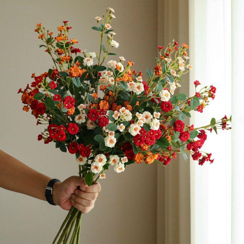 Fall Decorations Home Decore Wedding DIY Photo Props Artificial Flower Rose Tiny Flowers Bouquets рожевий
Fall Decorations Home Decore Wedding DIY Photo Props Artificial Flower Rose Tiny Flowers Bouquets рожевий