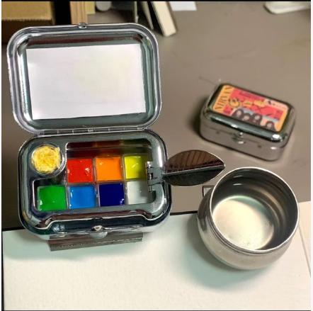 4.5x4.5 Cm Handmade Portable Water Color Organ Book Art Supplies Students Travel Sketching Painting Creation Watercolor Paper
4.5x4.5 Cm Handmade Portable Water Color Organ Book Art Supplies Students Travel Sketching Painting Creation Watercolor Paper