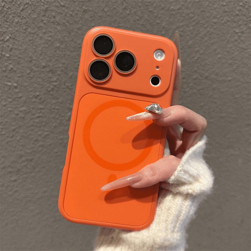 iPhone 16 Compatible 2-in-1 Magnetic Silicone Case with Large Window - 17 Series Full Coverage iPhone 16 Pro Max оранжевый
iPhone 16 Compatible 2-in-1 Magnetic Silicone Case with Large Window - 17 Series Full Coverage iPhone 16 Pro Max оранжевый