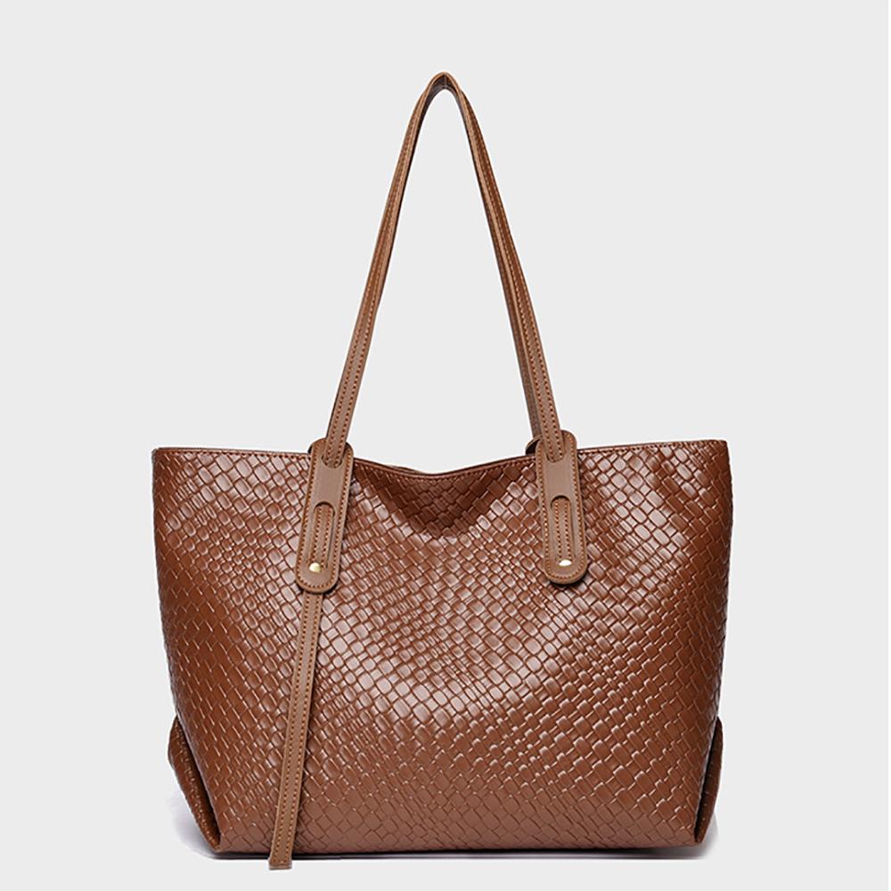 Fashionable women s large capacity handbag, vintage woven shoulder bag, multifunctional armpit bag.zwq коричневый
Fashionable women s large capacity handbag, vintage woven shoulder bag, multifunctional armpit bag.zwq коричневый