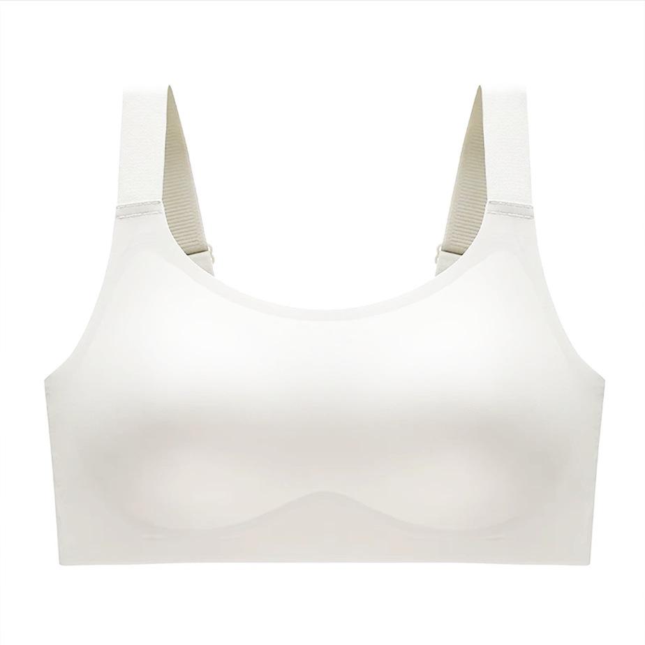 Бесшовный бюстгальтер большого размера для женщин, удобный, без косточек, с регулируемыми чашками и нижним бельем против провисания 4XL белый
Бесшовный бюстгальтер большого размера для женщин, удобный, без косточек, с регулируемыми чашками и нижним бельем против провисания 4XL белый