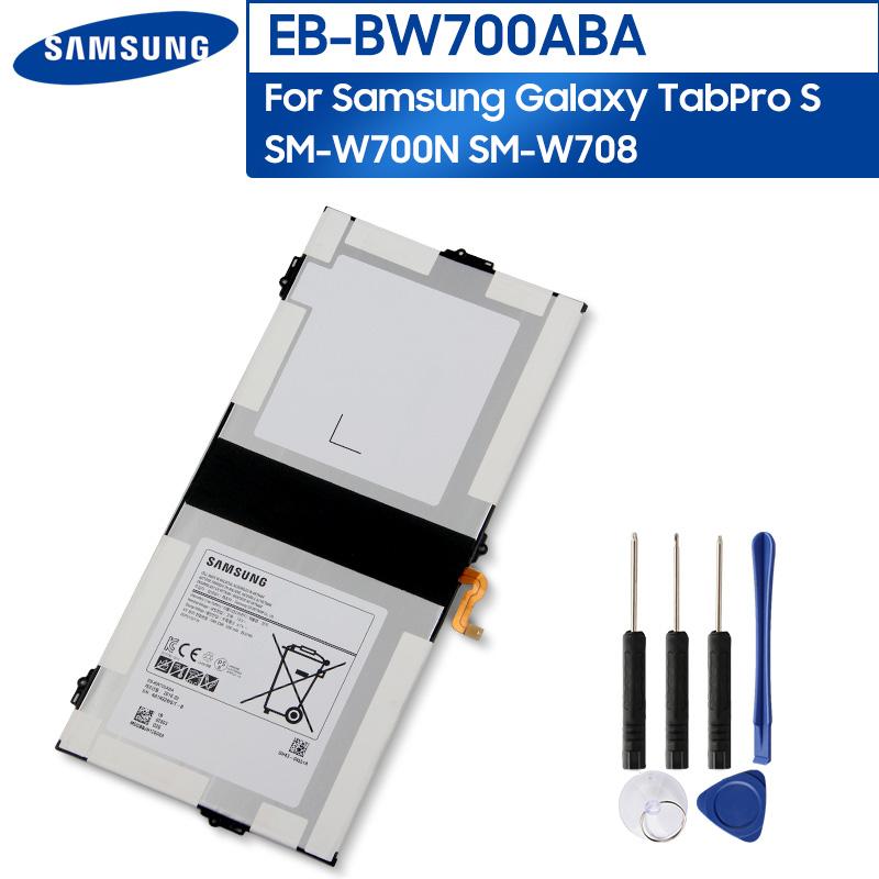 Samsung Original Tablet Battery EB-BW700ABE For Samsung Tab Pro S Galaxy SM-W708 SM-W700N 5200mAh
Samsung Original Tablet Battery EB-BW700ABE For Samsung Tab Pro S Galaxy SM-W708 SM-W700N 5200mAh