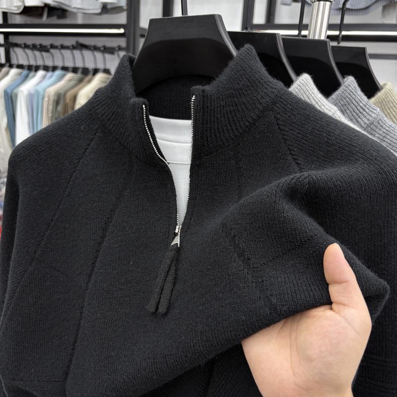 Men s Trendy High-Gram Thick Sweater 2025: Solid Color Old Money Style Half High Collar Knitwear M (Recommended for 50-57.5 kg) чорний
Men s Trendy High-Gram Thick Sweater 2025: Solid Color Old Money Style Half High Collar Knitwear M (Recommended for 50-57.5 kg) чорний