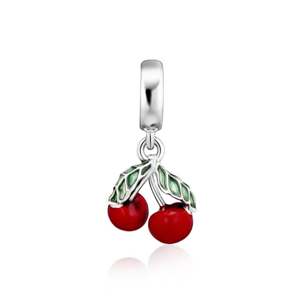 PANDORA 791583C01 Asymmetrical Cherry Fruit Pendant and Dangle Silver Charm 791583C01
PANDORA 791583C01 Asymmetrical Cherry Fruit Pendant and Dangle Silver Charm 791583C01