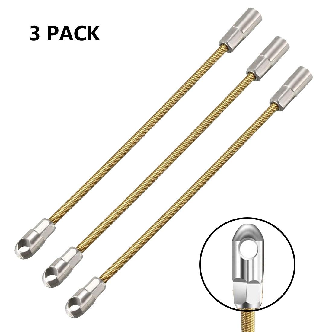 3pcs Three-Layer Solid Spring Head Steel Wire Threading Tool High Elasticity Resilient Spring For Threading Traction
3pcs Three-Layer Solid Spring Head Steel Wire Threading Tool High Elasticity Resilient Spring For Threading Traction