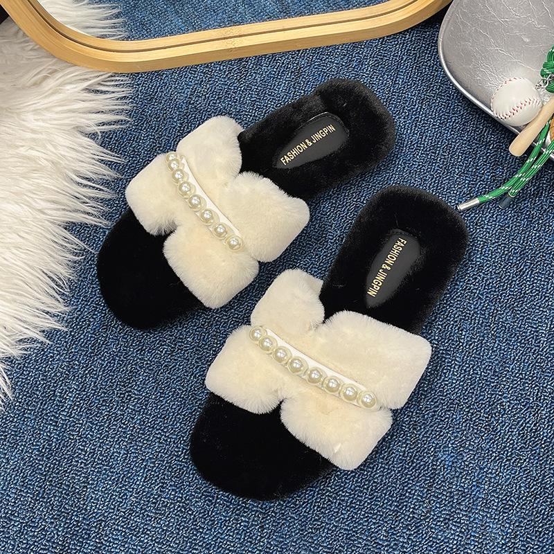 Korean version of fairy wind fluffy slippers female outer wear 2025 autumn and winter new Internet celebrity super fire fashion flat bottom cotton dra 40
Korean version of fairy wind fluffy slippers female outer wear 2025 autumn and winter new Internet celebrity super fire fashion flat bottom cotton dra 40