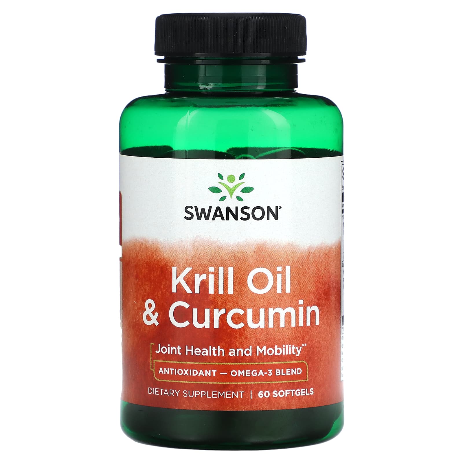 Swanson, Krill Oil & Curcumin, 60 Softgels
Swanson, Krill Oil & Curcumin, 60 Softgels