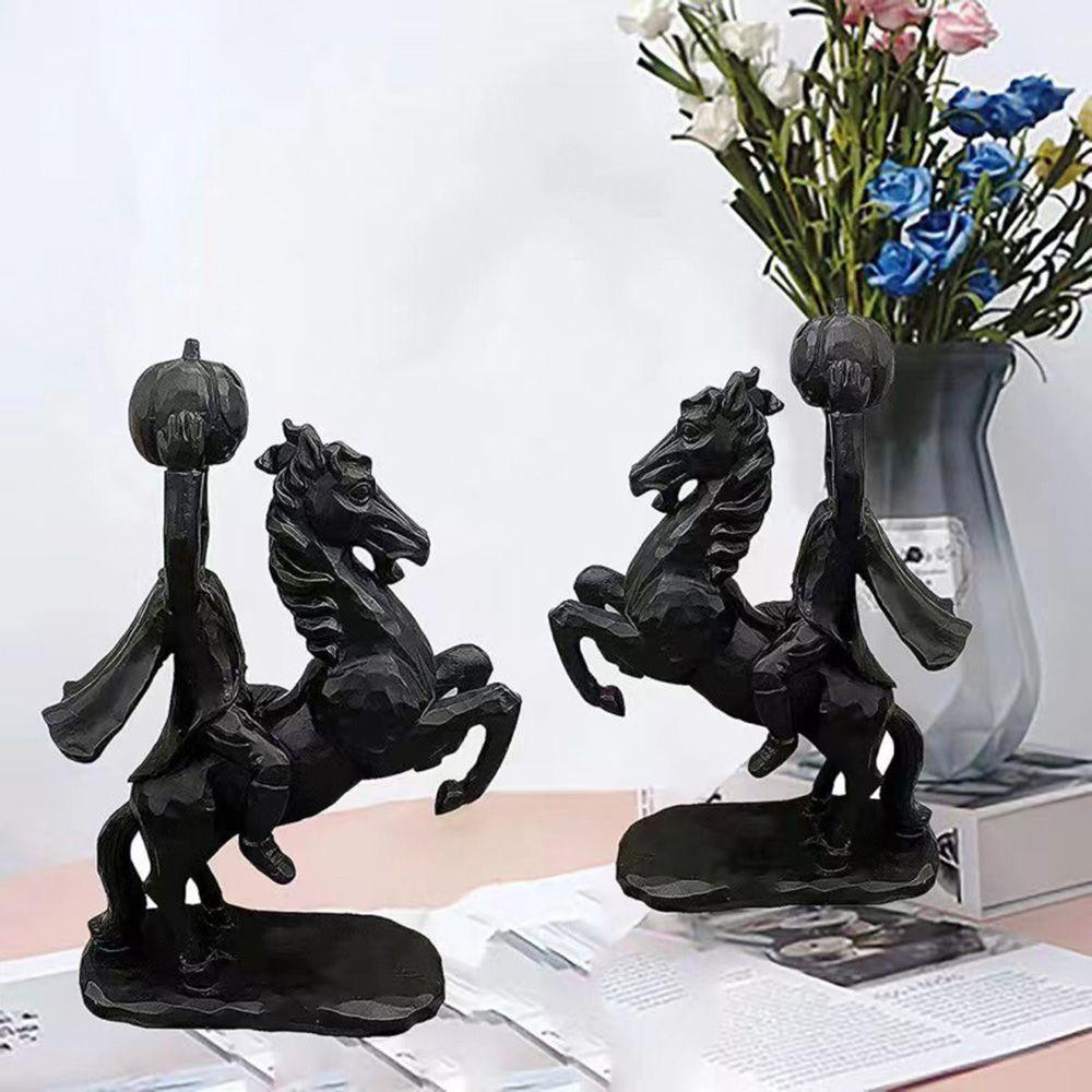 Sculpture DIY Home Decoration Figurine Headless Horseman Statue Halloween Decoration Desktop Decor
Sculpture DIY Home Decoration Figurine Headless Horseman Statue Halloween Decoration Desktop Decor