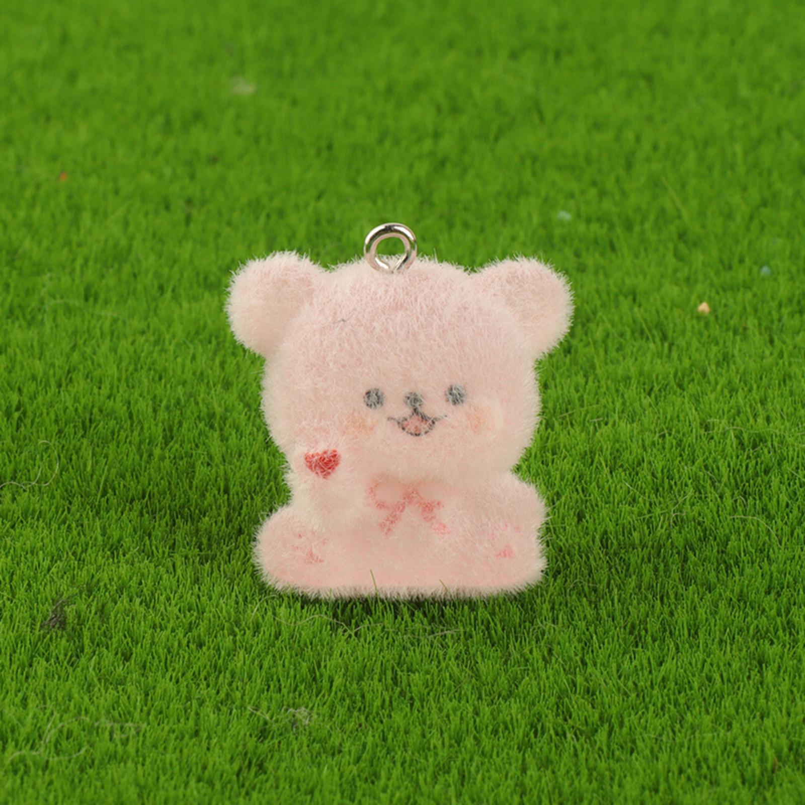 Resin Flocking Cute Three-dimensional Keychain Pendant Car Key Chain Pendant Bag Pendant One Size
Resin Flocking Cute Three-dimensional Keychain Pendant Car Key Chain Pendant Bag Pendant One Size